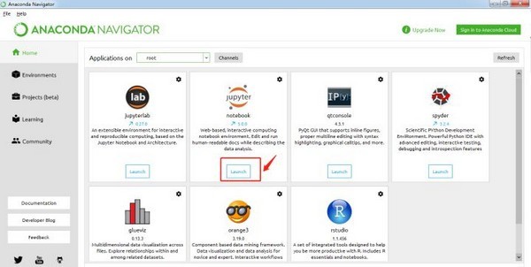 jupyter notebook打开教程